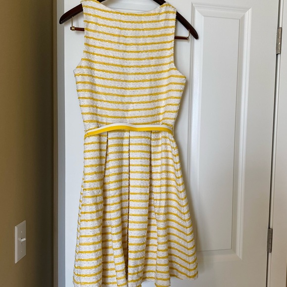 SOLD Rare Yellow Flower Dress - Picture 3 of 7